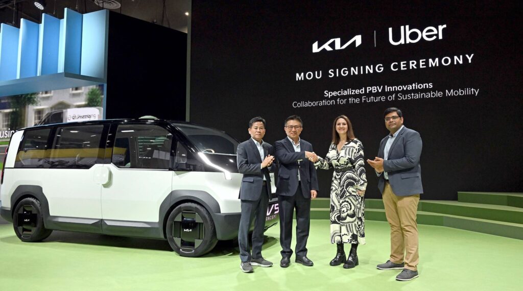 Kia & Hyundai: Customizable EV Platform for Uber and eVTOL Aircraft | CES 2024