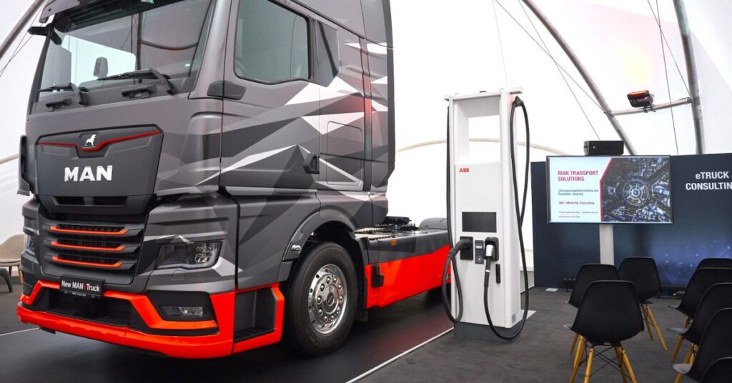 ABB, MAN announce megawatt charging, joint R&D plan