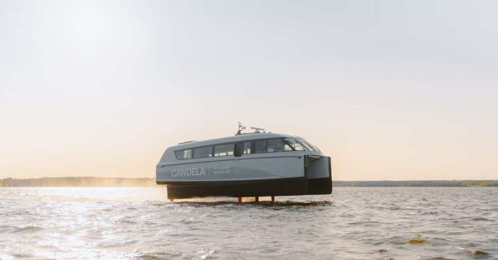 Candela’s electric flying ferries to help keep Thailand waters clean