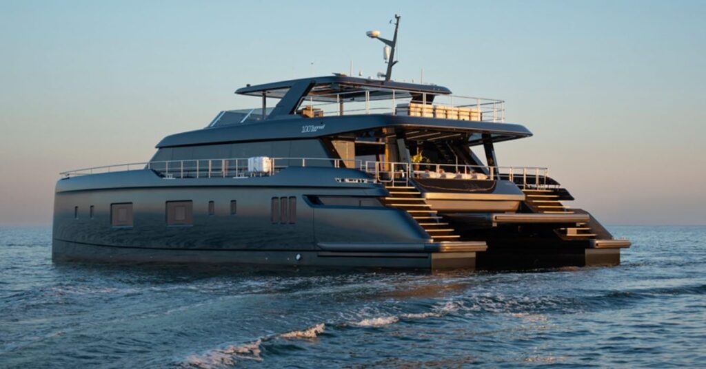 Sunreef Yachts introduces its first 100-foot solar electric ‘supercat’